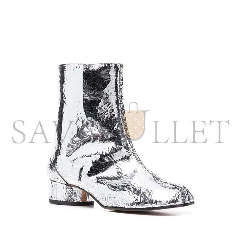 MAISON MARGIELA TABI MIRROR BOOTS 